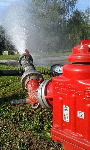 pomiary hydrantów